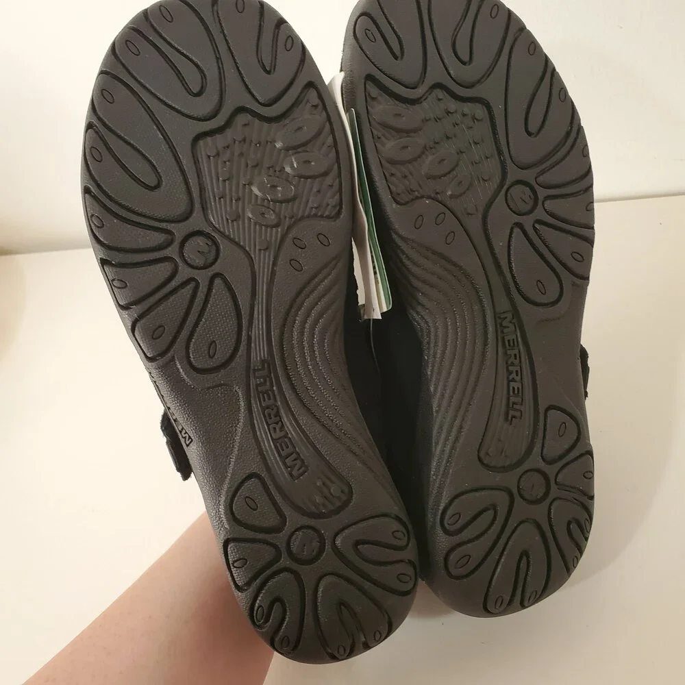 Merrell Mesh Mimosa Breeze Mary Jane MJ Women's Girls Black 5.5 Breathable - Picture 11 of 11